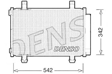 CHLADIČ KLIMATIZACE DENSO DCN47005