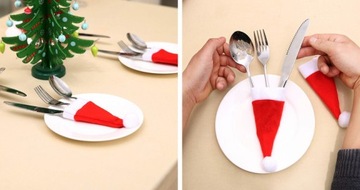 ШЛЯПА ДЕКОРАТИВНАЯ КРЫШКА ДЛЯ БУТЫЛКИ УКРАШЕНИЕ СТОЛОВЫХ ПРИБОРОВ НАБОР 12 ШТ.