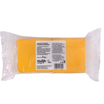 Ser wegański plastry cheddar 1kg Violifee
