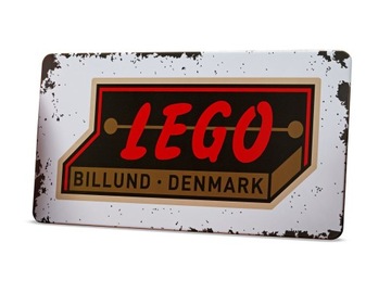 LEGO 5007016 Tabliczka blaszana w stylu retro HIT