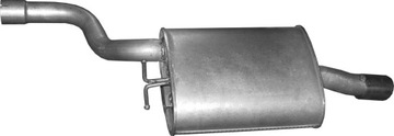 BMW 5 E39 2,2 2,5 2,8 520i 525i 528i 530i KOMBI TŁUMIK KOŃCOWY