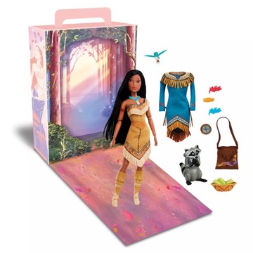 DISNEY Lalka POCAHONTAS Ubranka Mekko Koliber