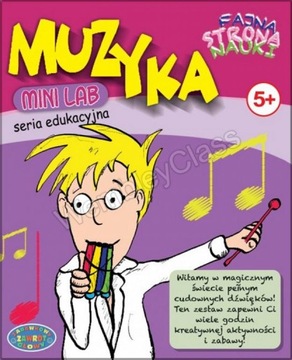 Mini Lab MUZYKA laboratorium naukowe doświadczenia
