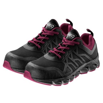 BUTY ROBOCZE OCHRONNE PÓŁBUTY OBUWIE DAMSKIE NEO TOOLS METAL FREE S1P SRC