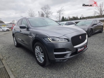 Jaguar F-Pace SUV 2.0 iD4 240KM 2018 Jaguar F-Pace 2.0 Diesel 240KM Automat 4x4 Salon Polska Bezwypadkowy Serwi, zdjęcie 3