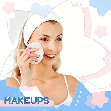 Портативная пуховка и контейнер для пудры, женская пудра I