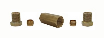 Соединитель медной трубы 10 мм