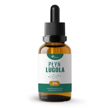 PŁYN LUGOLA 5% 100ml JOD JODEK POTASU