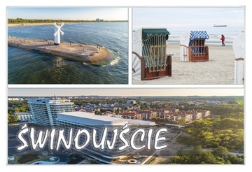 Magnesy na lodówkę miasta POLSKI - ŚWINOUJŚCIE