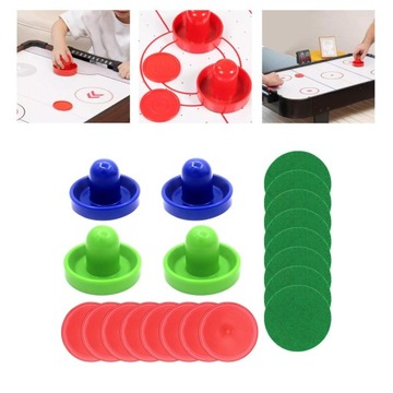 1 комплект мини-толкателей для аэрохоккея и хоккейных шайб