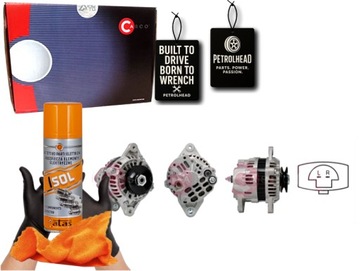 ALTERNÁTOR 12V 65A CASCO #PETROLHEAD PRO+ KIT4