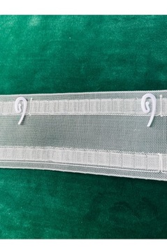 AGRAFKA FRANCUSKA HACZYKI 50 SZTUK SZYNA SUFITOWA MOCOWANIE WAVE FALA