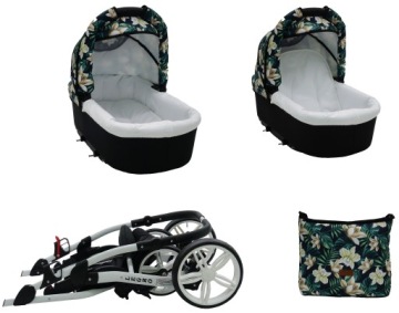 WÓZEK DZIECIĘCY LEGRO 3WI KAREX TORBA WIELOFUNKCY