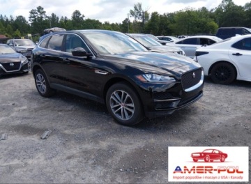 Jaguar F-Pace SUV 2.0 i4 250KM 2020 Jaguar F-Pace 2020r., Premium P250 Awd Automatic, 2L, od ubezpieczalni 2.0