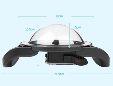 Купольный порт купол за куполом для GoPro Hero 9 10 11