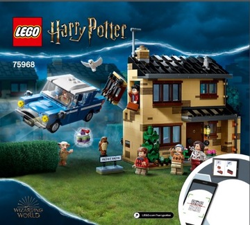 LEGO INSTRUKCJA z zestawu 75968 (220g)