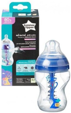 Tommee Tippee Butelka antykolk ADVANCED BOY 260ml
