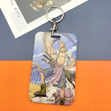 One Piece Luffy Men Business Card Holder Cartoon Anime Credit Card Bank ID