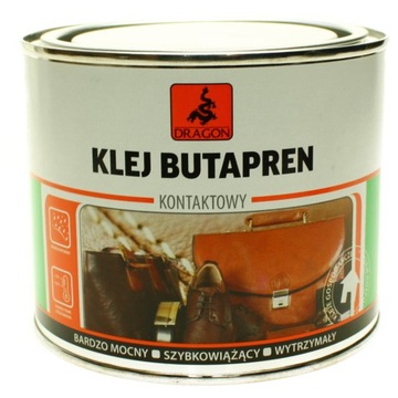 DRAGON KLEJ BUTAPREN KONTAKTOWY WYTRZYMAŁY 500ML