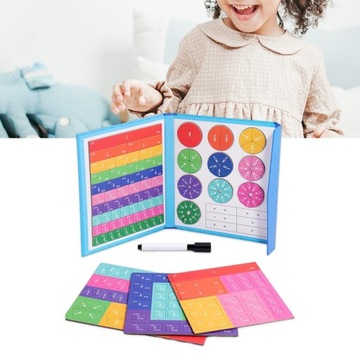 Uczenie się ułamków zabawki matematyczne ponowne wykorzystanie koncepcji ułamka