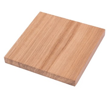 Pólka deska drewniana lite drewno dębowa dąb 20x20