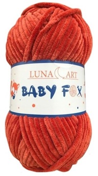 Włóczka Baby Fox Luna Art rdzwy 100-27