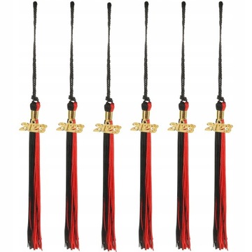 Czapka Graduacyjna Frędzle Graduation 6 Szt