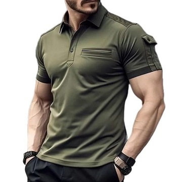 Męska koszulka polo tshirt modna casual XL