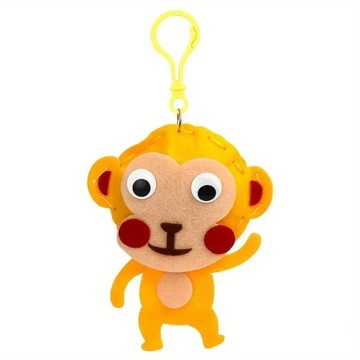 Zwierzęta filcowy zestaw do szycia DIY zawieszki 8 elementów Na prezent