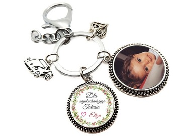 Key Key Cring Gift для папы с фото -подарочным подарком на День отца