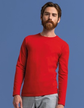 ФУТБОЛКА FRUIT ICONIC С ДЛИННЫМ РУКАВОМ темно-синяя 3XL