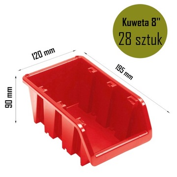 Настенная доска для мастерской 173x78 CM 28 CUP