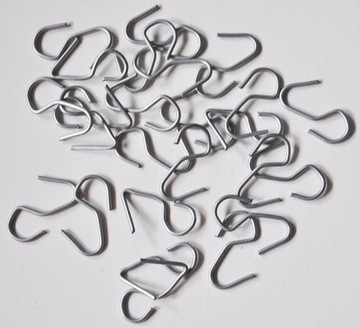 Haczyki komplet 25 szt haczyków do pokrowców samochodowych koszulek mat