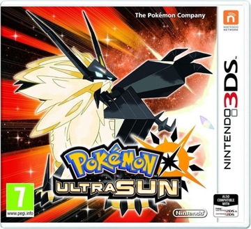 Pokemon Ultra Sun - angielska okładka - NOWA, FOLIA