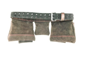 Вместительный пояс для монтажных инструментов из кожи TUCANO.