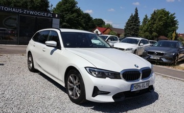 BMW Seria 3 G20-G21 Touring 2.0 320d 190KM 2019 BMW Seria 3 LED, El. klapa, Czujniki, NAVI, Grzane Fotele, Tempomat, Virtu, zdjęcie 17