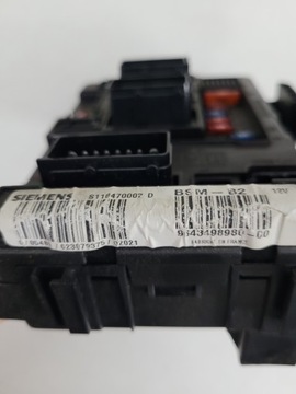 МОДУЛЬ BSM BSI B2 PEUGEOT 206 207