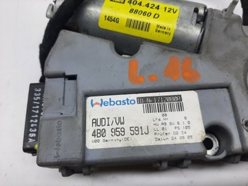 AUDI A6 C6 2004- MODUL MOTOREK STŘEŠNÍHO OKNA 4B0959591J
