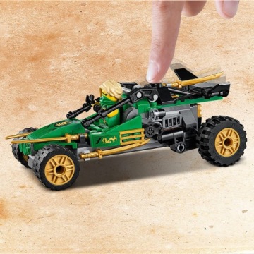 LEGO Ninjago Jungle Speeder 71700 Зеленый автомобиль ниндзя + кошелек