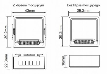 Беспотенциальное реле OXT Mini TUYA ZigBee
