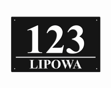 НОМЕР ДОМА, АДРЕСНАЯ ТАБЛИЧКА ДОМА
