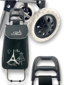 СУМКА PARIS НА КОЛЕСАХ КОРЗИНА ДЛЯ ПОКУПОК 35Л