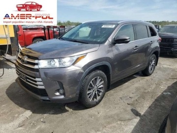 Toyota Highlander II 2019 Toyota Highlander 2019r., 3.5l, od ubezpieczalni 3.5 Benzyna 295KM