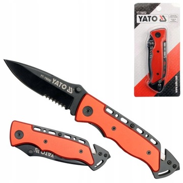 YATO NÓŻ SKŁADANY RATOWNICZY 200MM YT-76052