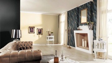 Черно-Золотой Мрамор 3D- ОБОИ- ELLE DECORATION