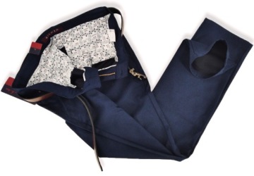 БРЮКИ МУЖСКИЕ ФОРМАЛЬНЫЕ, ТЕМНО-СИНИЕ W37 96 100 СМ