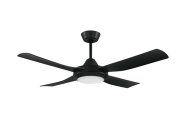 WENTYLATOR SUFITOWY Z LED 20W CZARNY EGLO BONDI 1