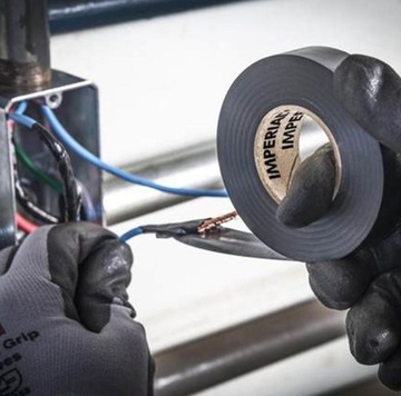 UL ИЗОЛЯЦИОННАЯ ЛЕНТА ПВХ ШОТЛАНДСКАЯ 18,3М ЧЕРНАЯ 19мм