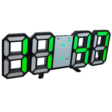 БОЛЬШИЕ СВЕТОДИОДНЫЕ НАСТЕННЫЕ ЧАСЫ, ЭЛЕКТРОННАЯ ЦИФРОВАЯ ДАТА
