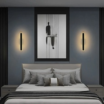 НАСТЕННЫЙ СВЕТИЛЬНИК ДЛЯ ИНТЕРЬЕРА LED 12ВТ СОВРЕМЕННЫЙ 3000К-6000К